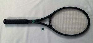 DUNLOP MAX 200G DOUBLE GREEN PINSTRIPE FIRST EDITION 4 1/2 GRIP GOOD USED COND