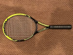 HEAD YOUTEK IG EXTREME PRO 2 TENNIS RACQUET (4 1/2) NEW STRINGS/GRIP