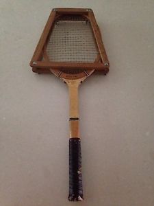 Vintage Mike Dolan Tennis Racquet With Frame