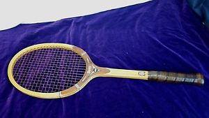 VINTAGE T.A. Davis TAD Hi-Point Wood Tennis Racket VGC