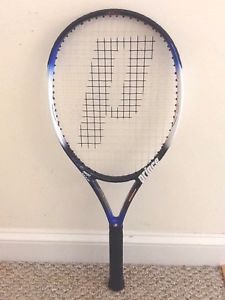 Prince Long Body Thunder Cloud Titanium Over Size 110 Grip 4 1/4 Tennis Racquet