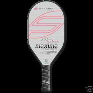 Selkirk Maxima 21P MXO Polymer Pickleball Paddle Elongated Morgan Evans RED