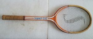Vintage SPALDING IMPACT 332 ROSIE CASALS Tennis Racquet w/ COVER
