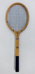Vintage WILSON Crown CHAMP 4-1/4" Light WOOD TENNIS RACQUET