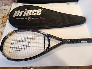 NEW PRINCE TT VIPER OS TENNIS RACKET Over Size 115 TRIPLE THREAT 4-1/4" Grip