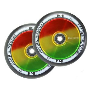 Root Industries 'Air' Roues 110mm pour Scooter Stunt - Noir Rasta