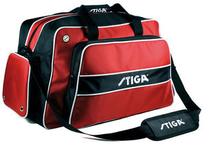 Mesa Ping Pong Bag: Stiga Bolso De La Línea Rojo