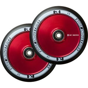 Root Industries 'Air' Roues 120mm pour Scooter Stunt - Noir Rouge