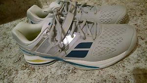 Men's Babolat Propulse BPM Clay, tennis shoes, grey, size 12