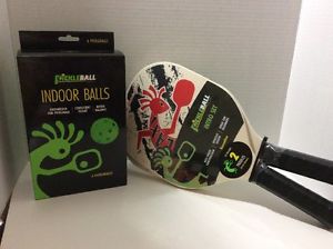 PickleBall Now Club SET OF 2 Paddles  Pickle Ball Galaxy Intro Set & 6 Balls NEW