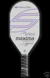 Selkirk Maxima 21P MXO Polymer Pickleball Paddle Elongated Morgan Evans PURPLE