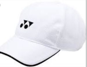 White Yonex Tennis Cap