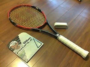 Wilson Pro Staff 97S Spin 4 1/4" Tennis Racquet Racket, Lux 4G plus extras!
