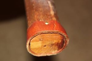 VINTAGE LONGWOOD WRIGHT & DITSON WOOD TENNIS RACQUET