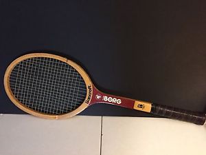 Vintage Bancroft BJORN BORG BJ Tennis Racquet 4 1/2L Grip