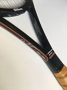 Wilson K Factor Pro Staff 88 headsize Mid Pete Sampras 4 3/8 grip Tennis Racquet