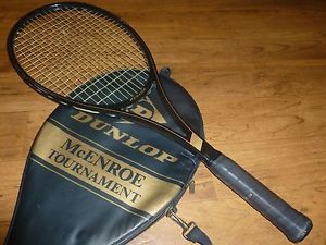 McEnroe Tournament Tennis Racket/Racquet 4 1/2'' + Original Case