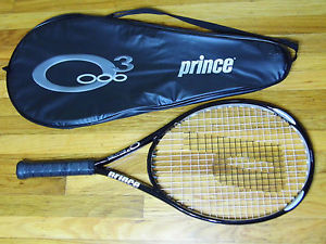 NEAR MINT Prince Silver O3 Super Oversize 1600pl 4 5/8" Racket EXCELLENT 118 L5