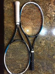 2 Dunlop Biomimetic M2.0 Tennis Racquets 4 3/8"
