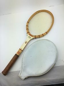 Wilson Jack Kramer Autograph Tennis Racquet light 4 3/8 USA speed face, used