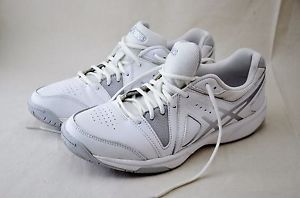 ASICS Women's Gel-Game Point Tennis Shoe White Silver Size 9