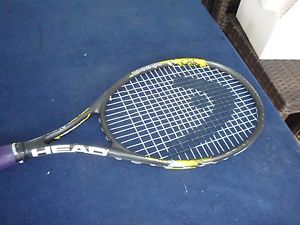 HEAD Metallix Spark MX Tour Tennis 102 Racquet 4 1/2 "VERY GOOD"