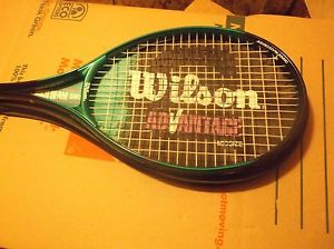 Wilson Advantage Midsize L2 4 1/4 Tennis Racket Super High Beam Series w/ Cover