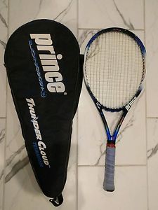PRINCE LONG BODY TITANIUM THUNDER CLOUD OVERSIZE TENNIS RACKET