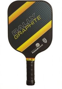 PickleballCentral Rally Graphite Paddle, Yellow