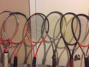 Lot Of 6 Head Racquets: Radical Mp,Radical Liquidmetal (Liquid Metal), Cool Eart