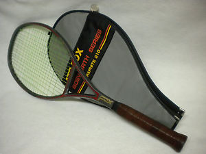 FOX ATP BOSWORTH WB-215 TENNIS RACQUET 4 3/8" WITH BAG/COVER LEATHER GRIP NICE