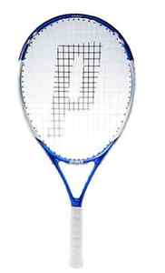 NEW Prince Blue White Tennis Racquet Racket  Strung 3" Grip Oversized