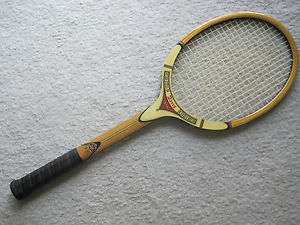 Tad Davis Wooden Tennis Racquet