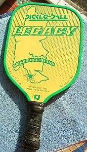PICKLE-BALL INC. LEGACY GREEN PADDLE - L@@K - NICE