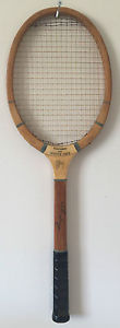 Vtg. SLAZENGER PM (endorsed by Fred Perry & Dan Maskell) - wood tennis racquet