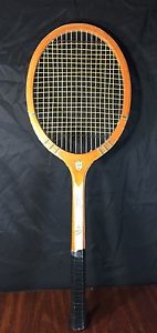 Vintage Supreme Laminated Construction Tennis Racket Made in Japan Star D Produc