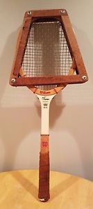 Vintage Wilson Tennis Racquet The Jack Kramer Autograph, Speed Flex Face, 4 5/8