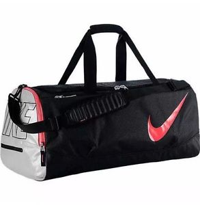 Brand New Nike Tech Court Tennis Duffle Bag BA4889-005 Black/Metallic Silver