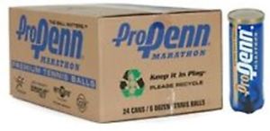 PRO PENN MARATHON EXTRA -DUTY FELT TENNIS BALLS - 8 CANS - NEW
