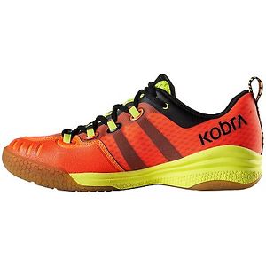 Salming Kobra Men's Indoor Court Squash Shoes - Red/Black- Reg $200