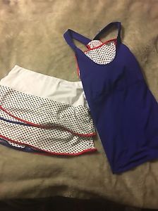 lucky in love tennis Outfit Size 14 Girls