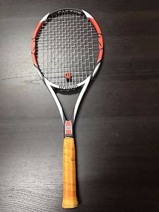 Wilson tennis racquet K factor