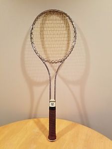 Vintage Wilson T2000 AluminumTennis Racquet