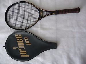 Vintage Prince  Pro Tennis Racket 4 3/8 with Case 1983