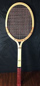Vintage Johnny Walker Tournament Wooden Tennis Racket Light Weight