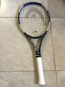 Head LiquidMetal Genesis OVERSIZE Tennis RACQUET (4 1/4) Good Condition