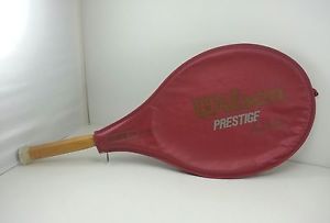 Wilson Prestige Comp 7.6 si High Beam Series Tennis Racket 110 sq in With Cover
