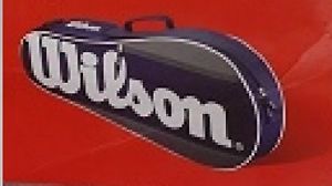 New Unopened Wilson Tennis Equipment  Bag Holds 3 Rackets Great Guy Or Gal Gift
