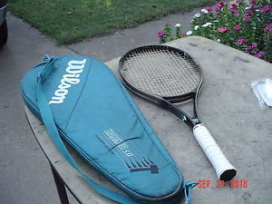 Wilson Pro Staff Hammer System 4.0 Graphite Power Tennis Racquet L4 w Overwrap