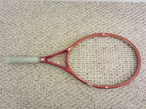 Wilson Kevlar Select OS 110 SI 7.6 Tennis Racquet Grip 4 1/4" w/ Nice Bag Cover